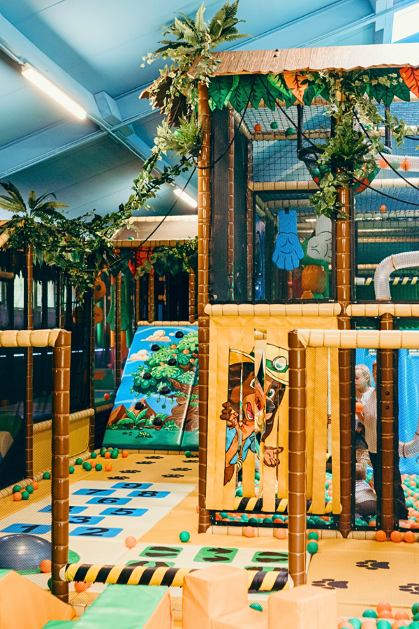 Indoor speelruimte bij RCN de Roggeberg in Appelscha